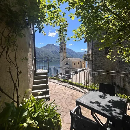 The Terrace On Ferienhaus Brienno